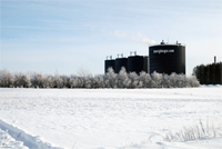 Lemvig Biogas om vinteren