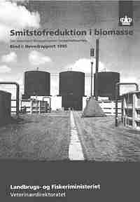 Rapport om smitstofreduktion i biomasse, rapportforside